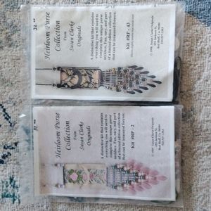 Susan Clarke Heirloom Purse Collection Kits (as is) crafts, handmade